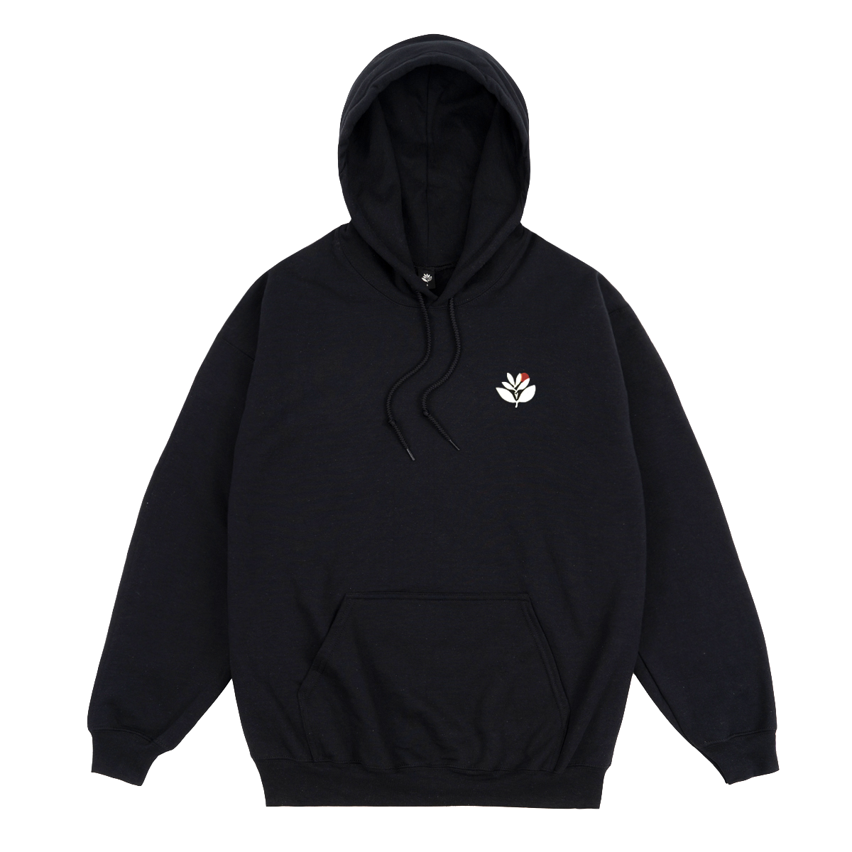 Magenta Fly hoodie black