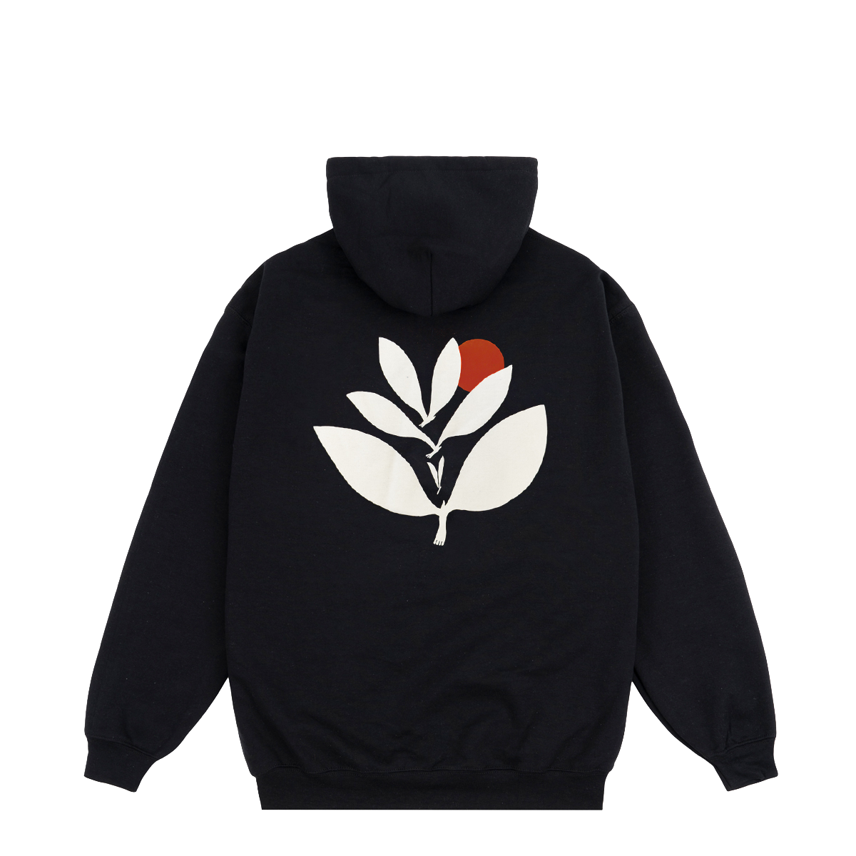 Magenta Fly hoodie black