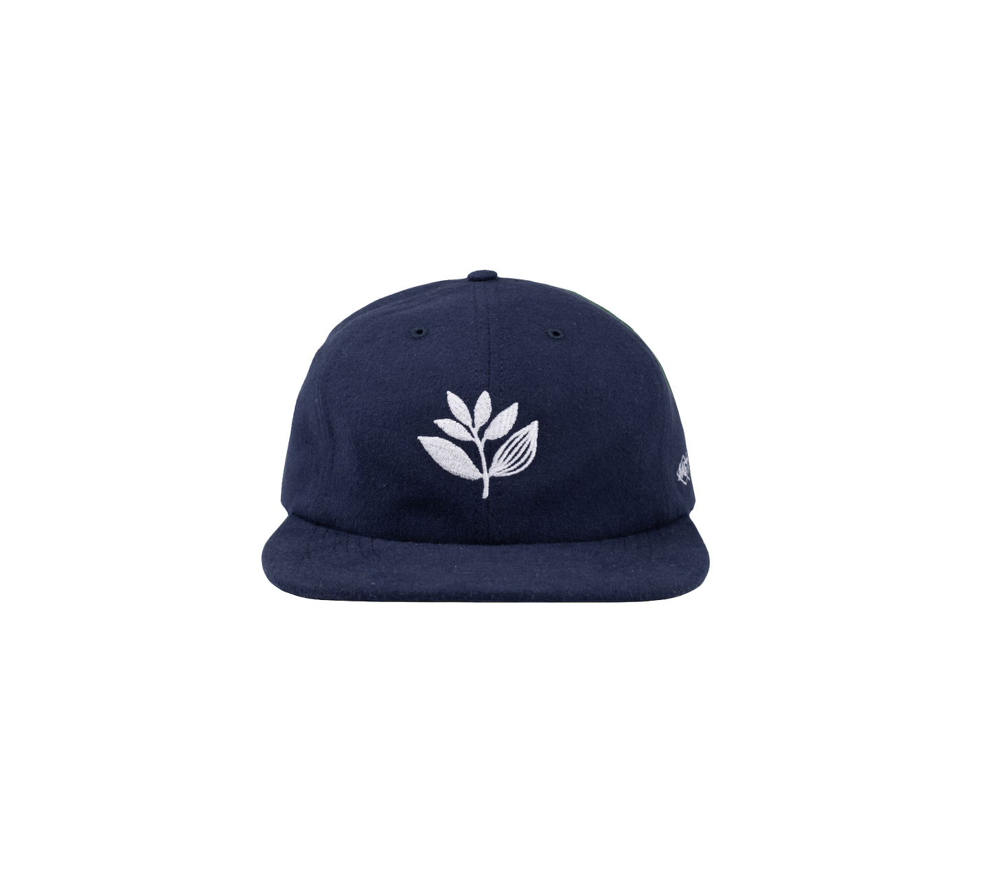 Magenta League 6 panel cap navy blue