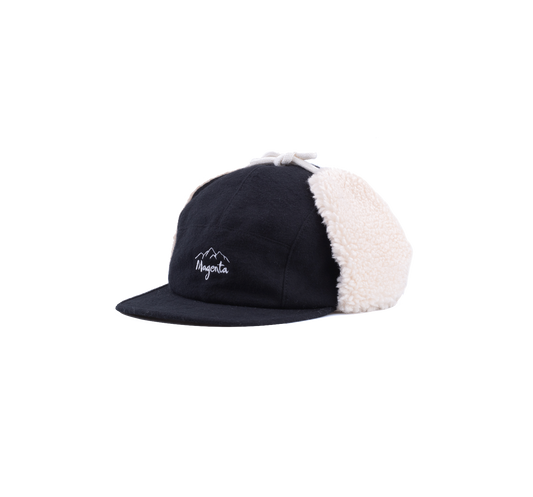 Magenta MTN Flaps cap 5 Panels black