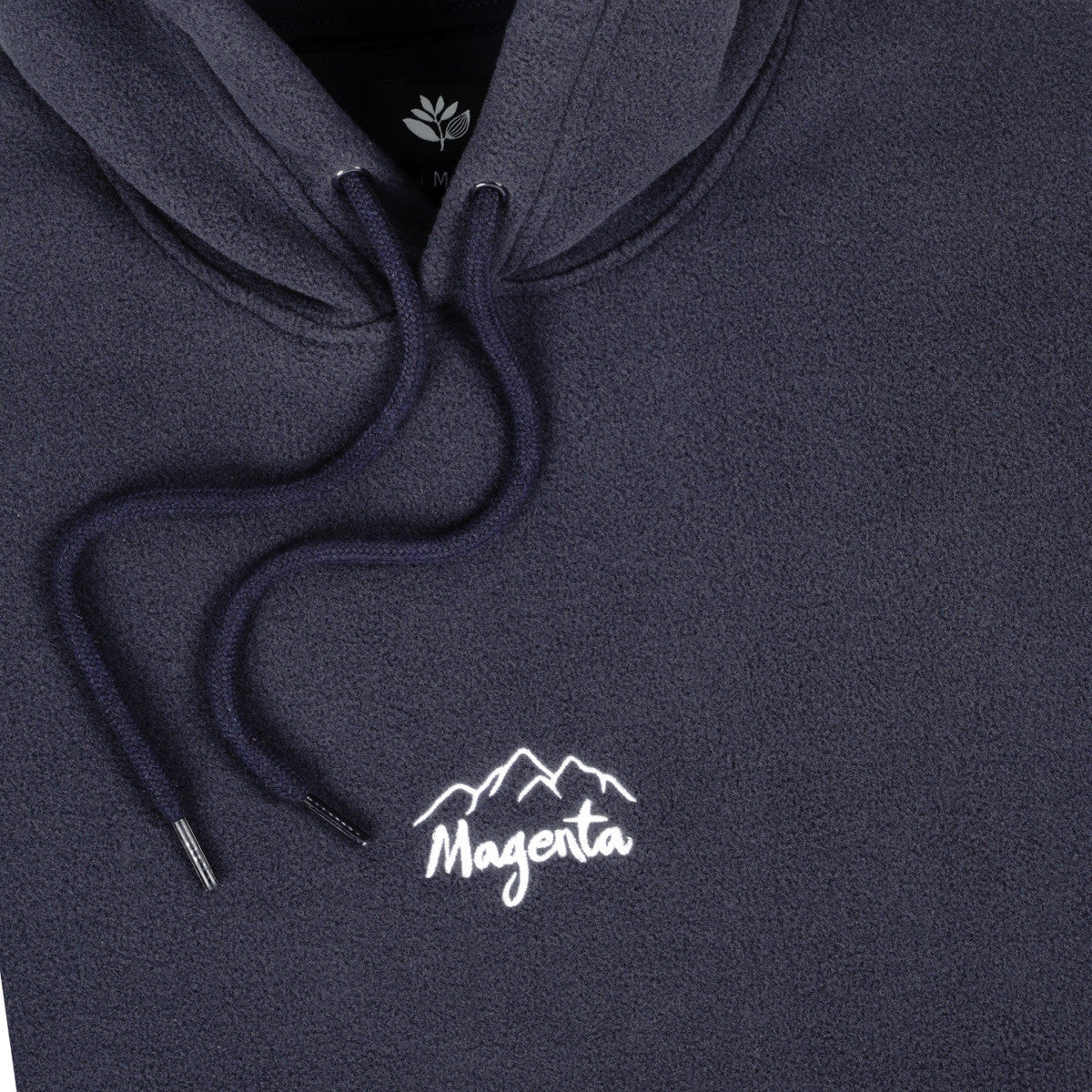Magenta MTN Fleece hoodie navy
