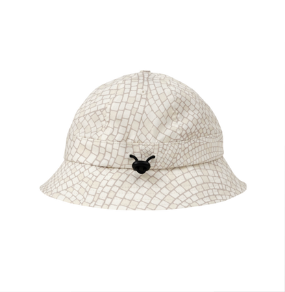 Magenta Mosaic bucket hat natural