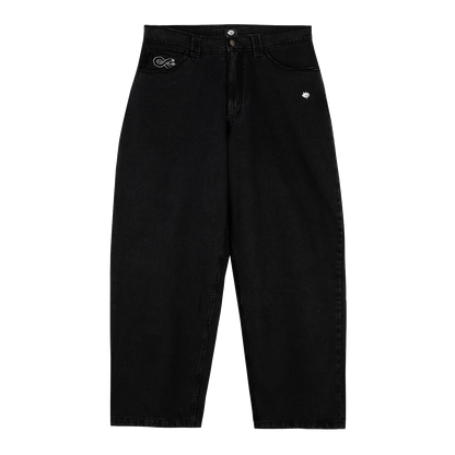 Magenta OG Denim pant black