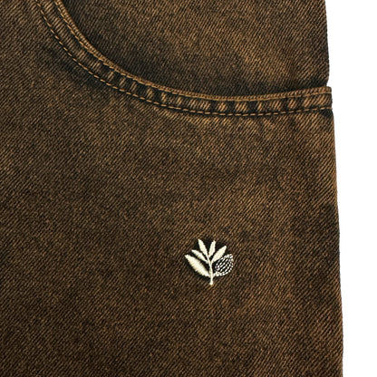 Magenta OG Denim pant bronze