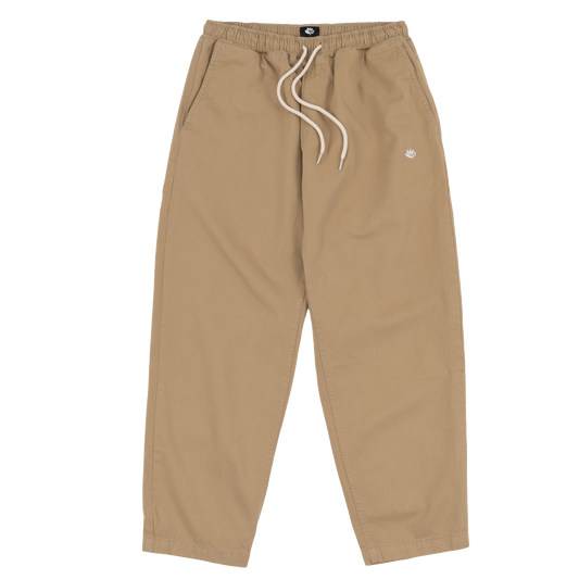 Magenta Slack pant beige