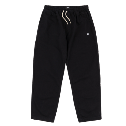 Magenta Slack pant black