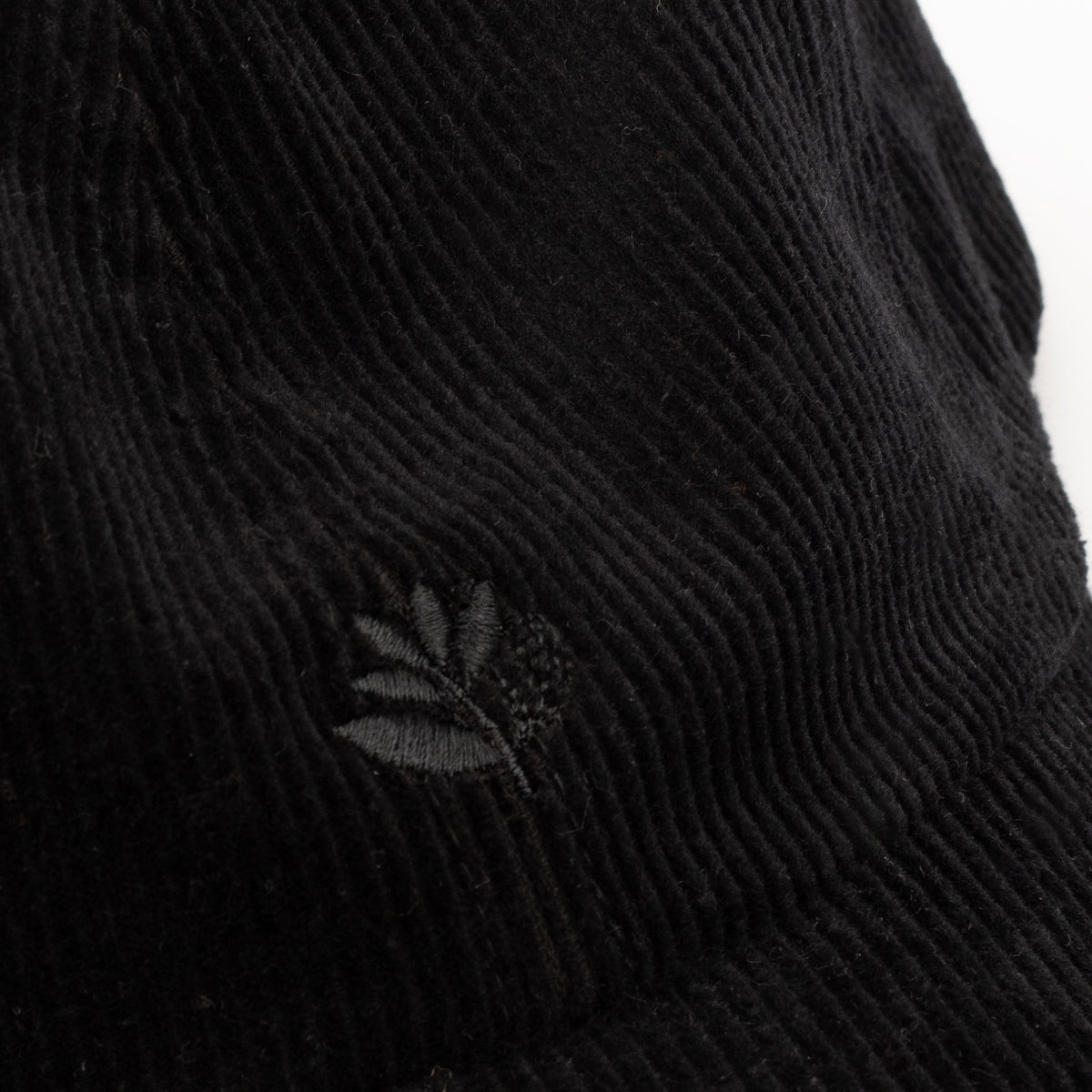 Magenta Tonal cord dad hat cap black