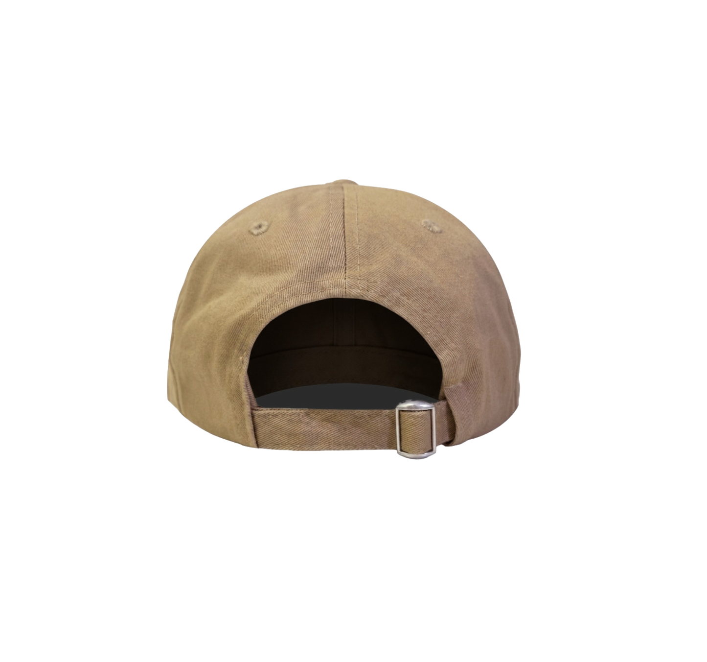 Magenta cap Bossed dad hat beige