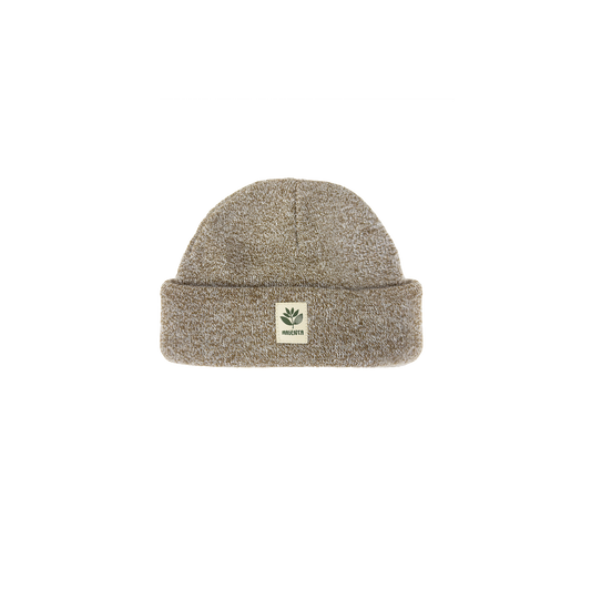 Magenta Fam beanie heather oatmeal