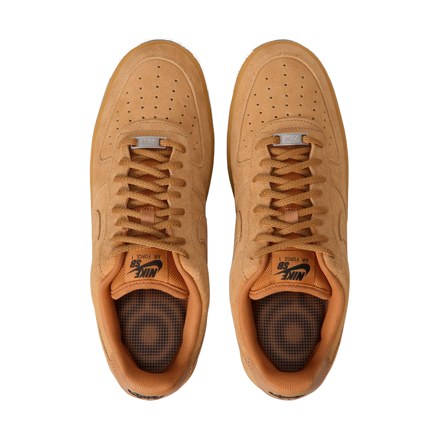 Nike SB Air Force 1 flax flax black gum light brown
