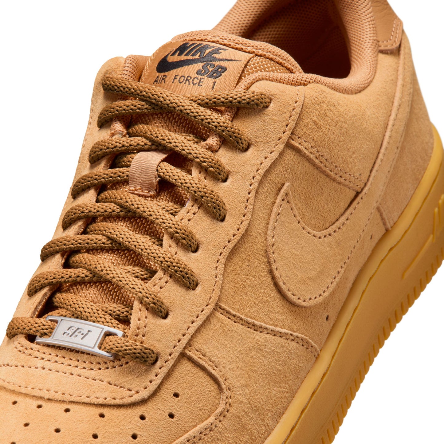 Nike SB Air Force 1 flax flax black gum light brown