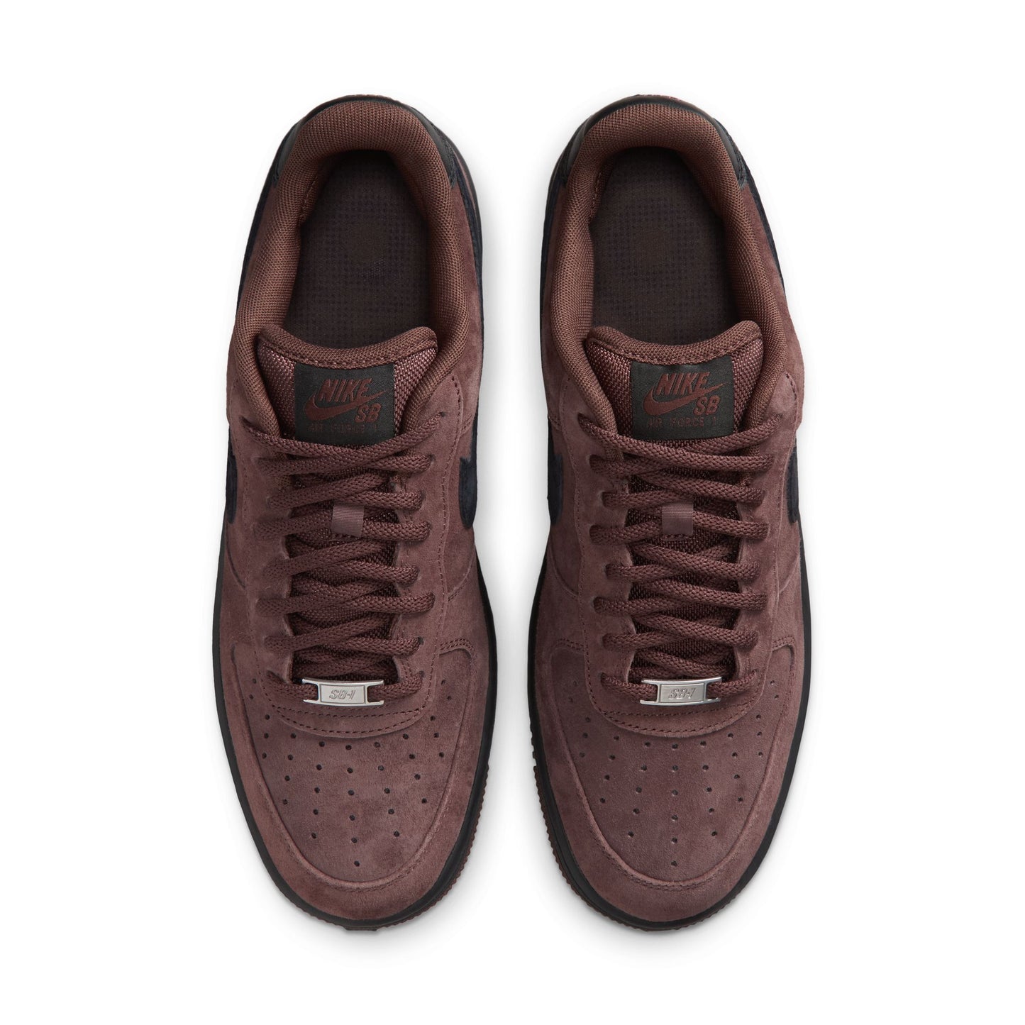 Nike SB Air Force 1 light chocolate black