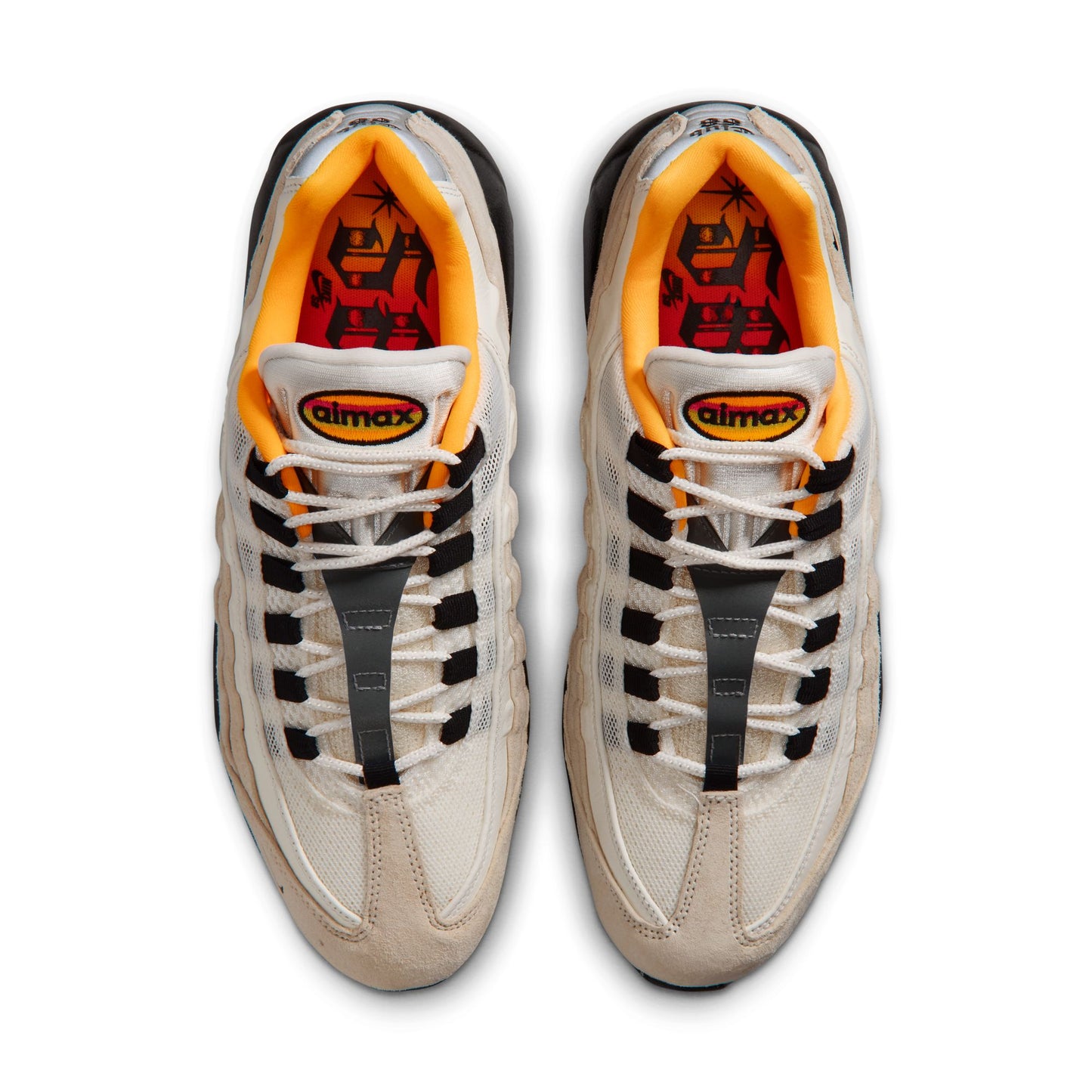 Nike SB Air Max 95 "Club 58" sail black laser orange