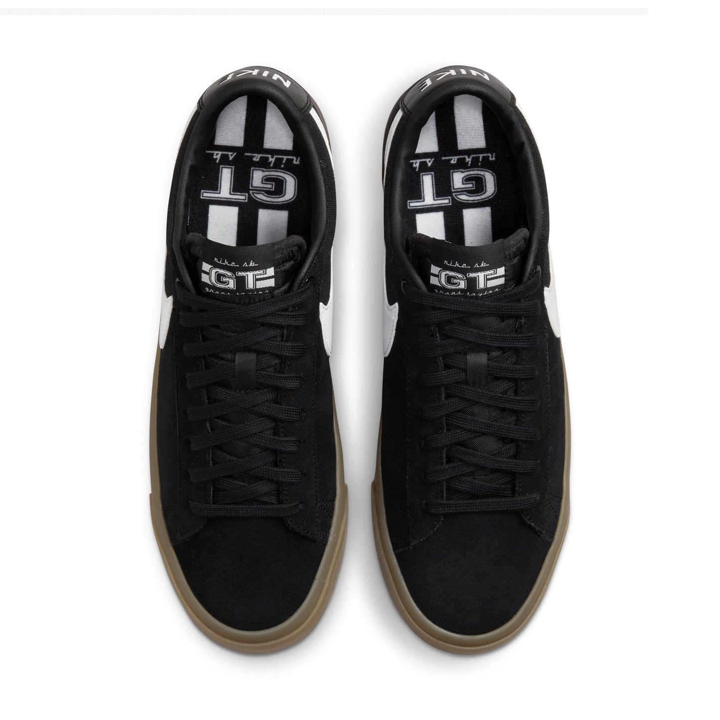Nike SB Blazer Low Pro GT black white black white gum