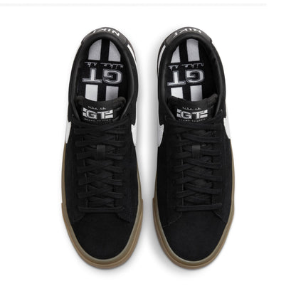 Nike SB Blazer Low Pro GT black white black white gum