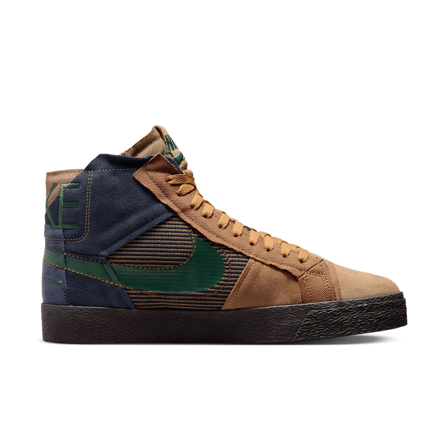 Nike SB Blazer Mid Premium legend dark brown fire obsidian