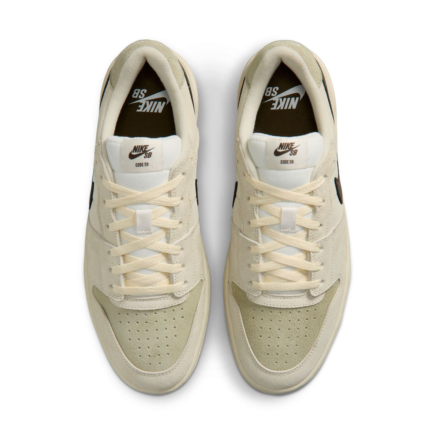 Nike SB Code 58 pale ivory dark hazel light khaki