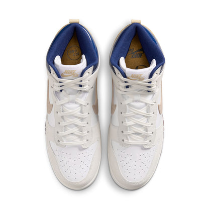 Nike SB Dunk High QS "Beyond" white ivory sand dune