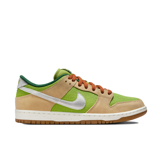 Nike SB Dunk Low Pro "Escargot" sesame metallic silver pear fir