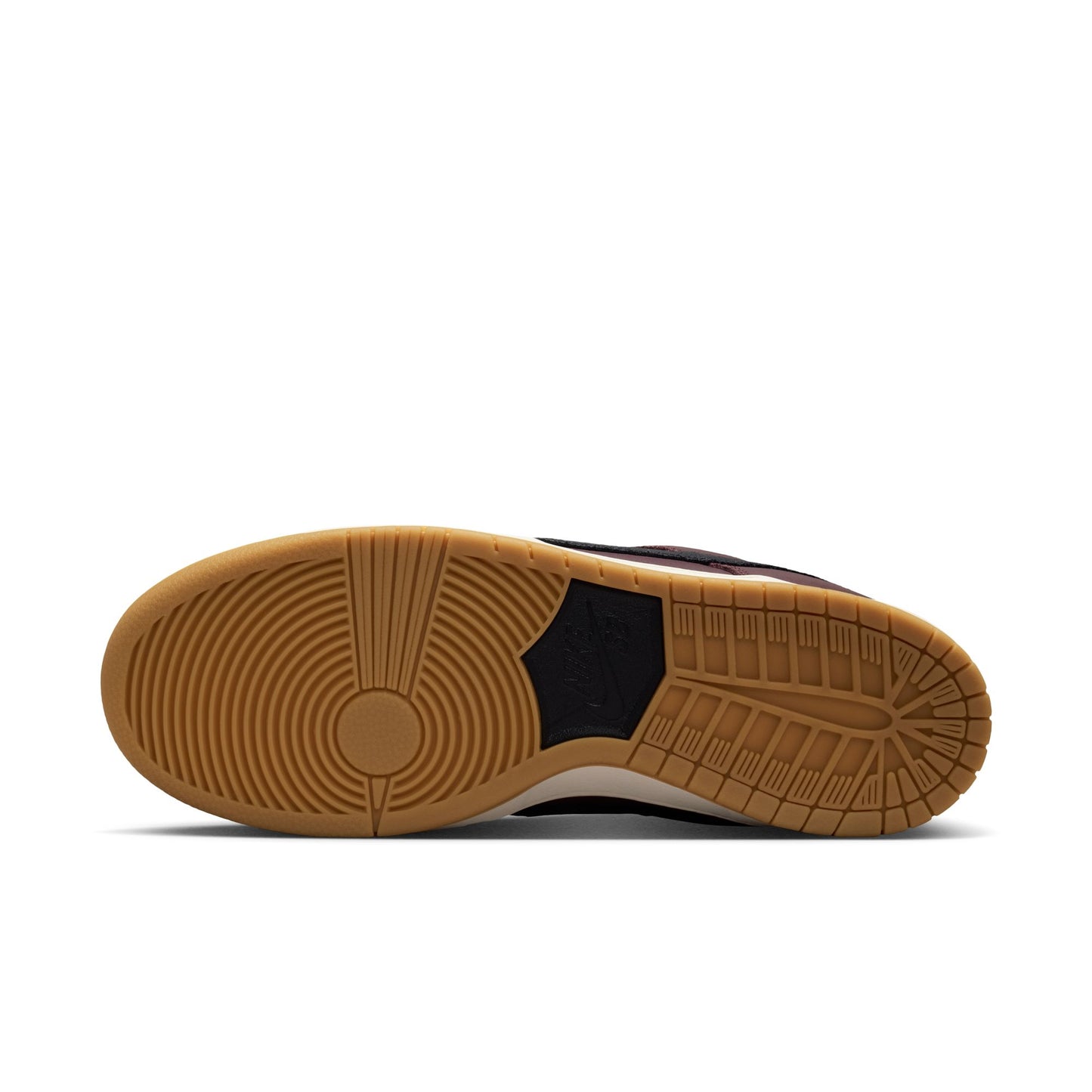 Nike SB Dunk Low Pro ISO burgundy crush black mystic dates sail