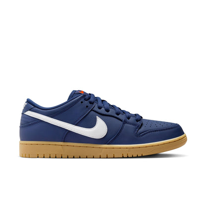 Nike SB Dunk Low Pro ISO navy white navy gum light brown