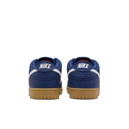 Nike SB Dunk Low Pro ISO navy white navy gum light brown