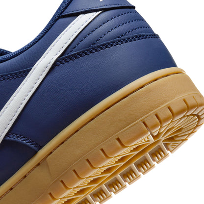Nike SB Dunk Low Pro ISO navy white navy gum light brown