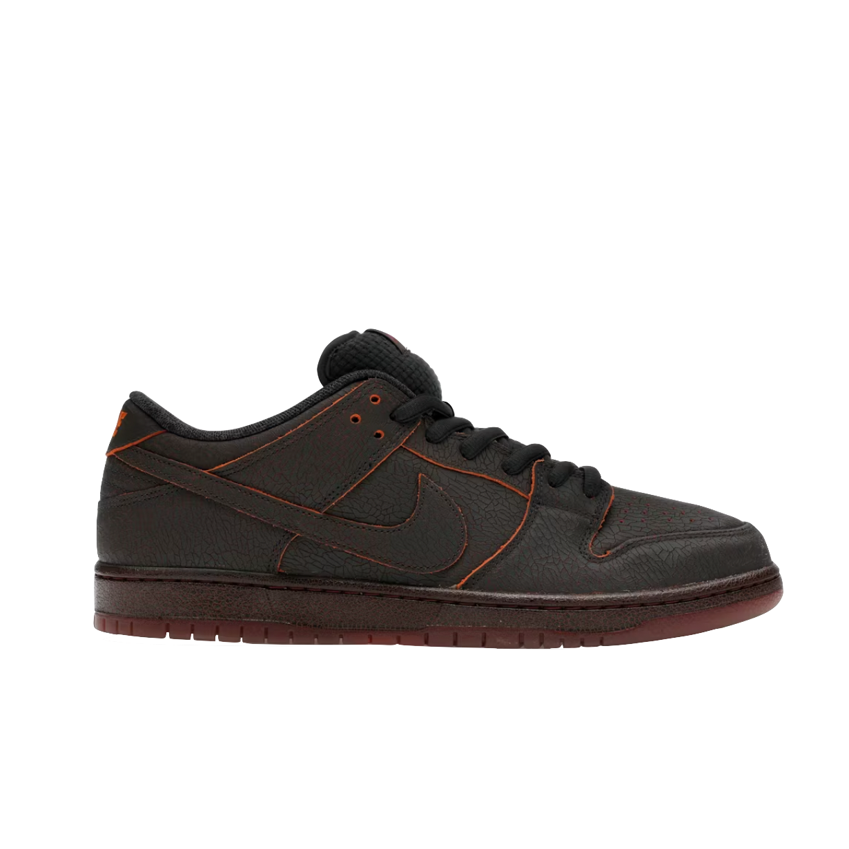 Nike SB Dunk Low Pro Premium QS Krampus dark smoke grey campfire orange black