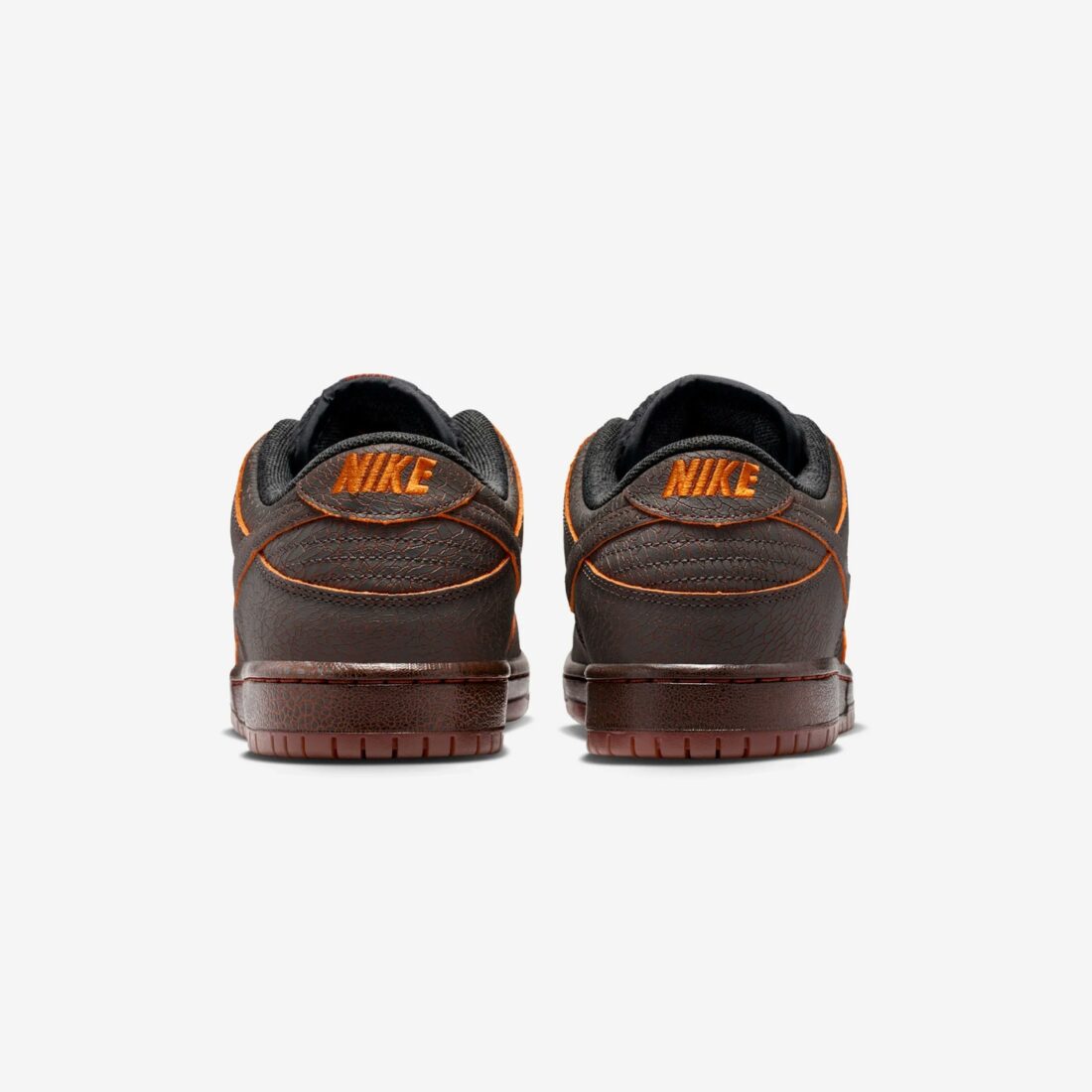 Nike SB Dunk Low Pro Premium QS Krampus dark smoke grey campfire orange black