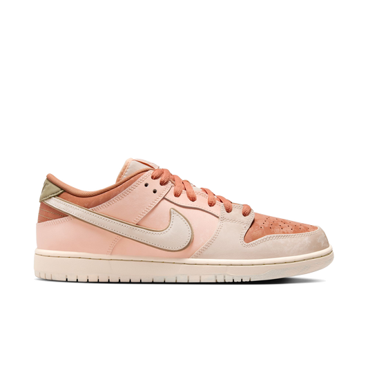 Nike SB Dunk Low Pro Premium QS "Trocadero Gardens" amber brown guava ice crimson tint hemp