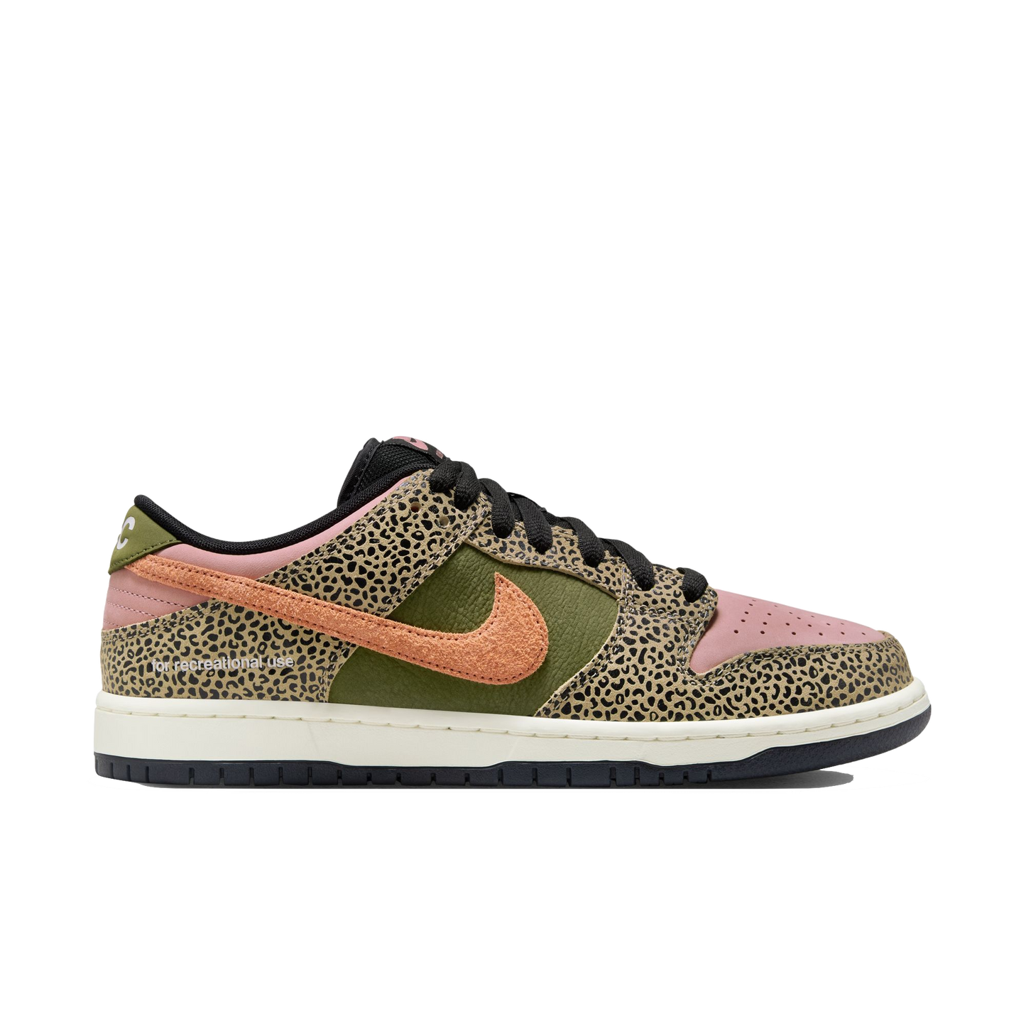 Nike SB Dunk Low Pro QS Arts-Rec khaki amber brown rough green rust pink