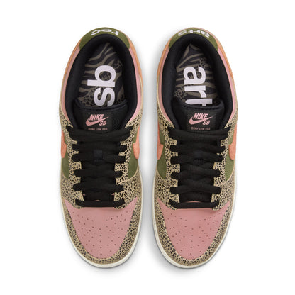 Nike SB Dunk Low Pro QS Arts-Rec khaki amber brown rough green rust pink