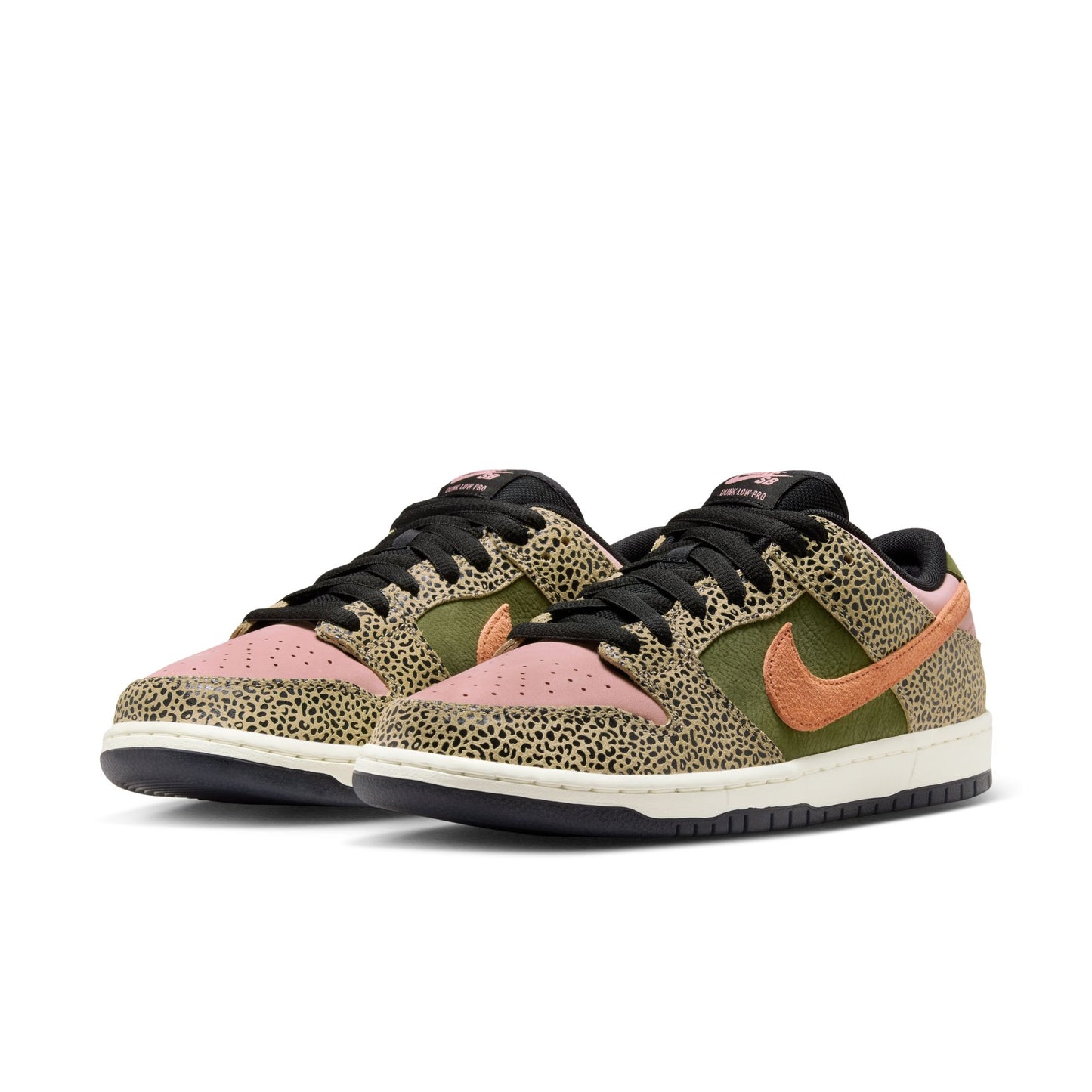 Nike SB Dunk Low Pro QS Arts-Rec khaki amber brown rough green rust pink