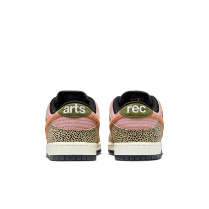 Nike SB Dunk Low Pro QS Arts-Rec khaki amber brown rough green rust pink