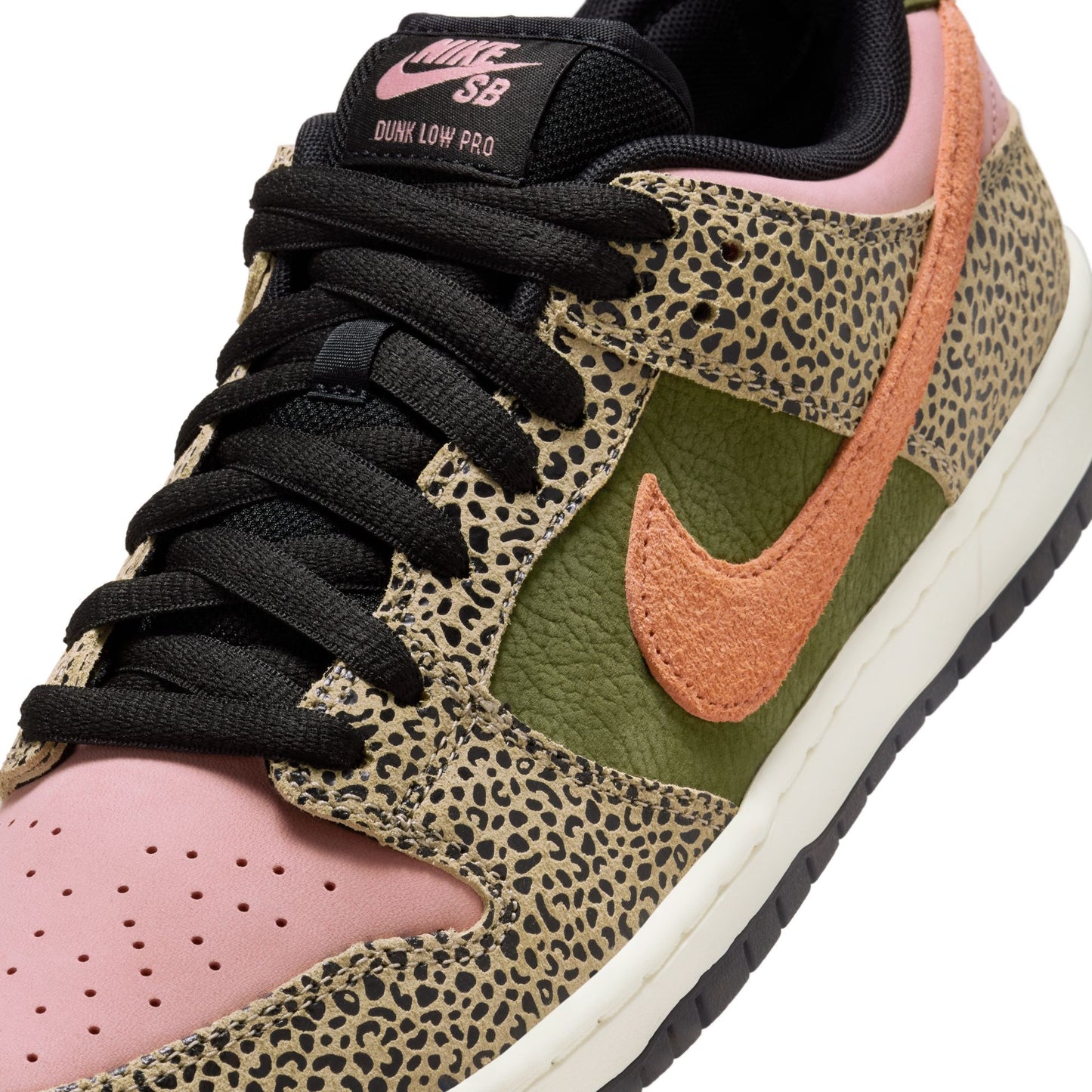 Nike SB Dunk Low Pro QS Arts-Rec khaki amber brown rough green rust pink
