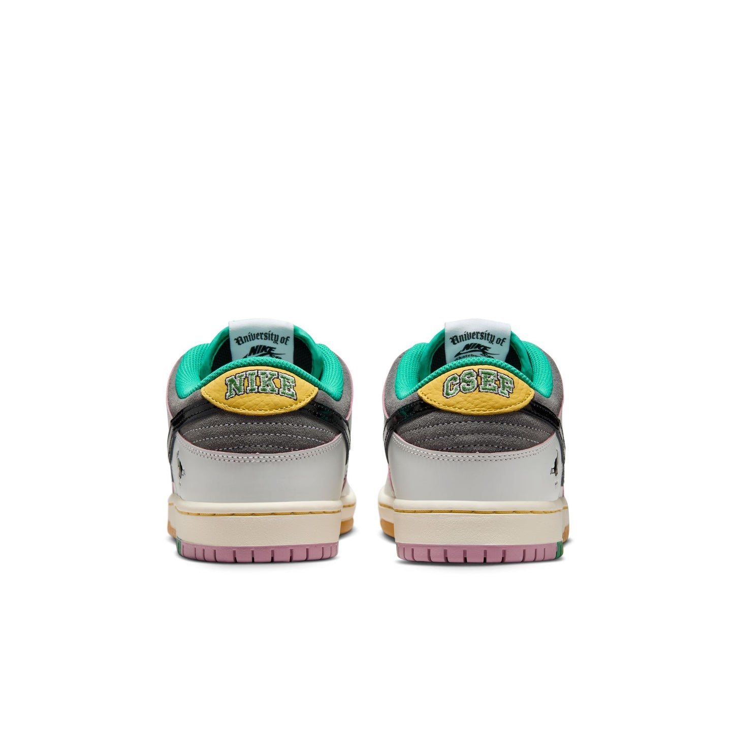 Nike SB Dunk Low Pro QS CSEF summit white black white iron grey