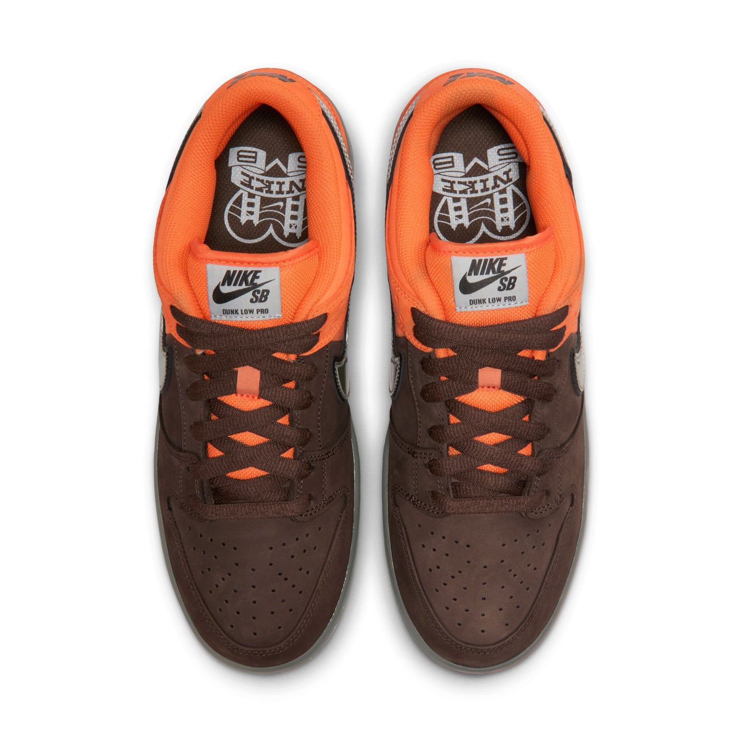 Nike SB Dunk Low Pro QS "Muni" safety orange wolf grey baroque brown