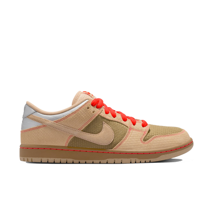 Nike SB Dunk Low Pro "Som Tum" canvas vachetta tan parachute beige