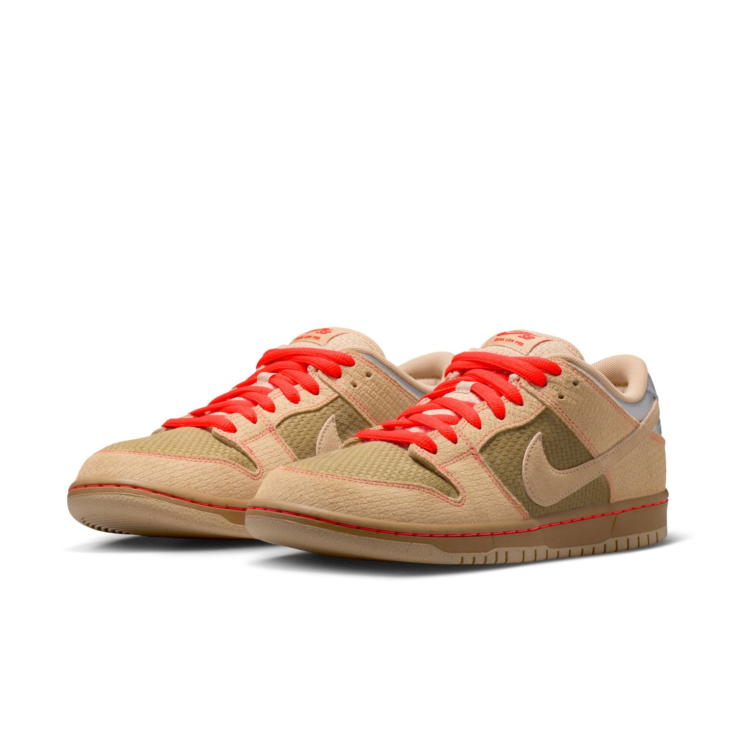 Nike SB Dunk Low Pro "Som Tum" canvas vachetta tan parachute beige