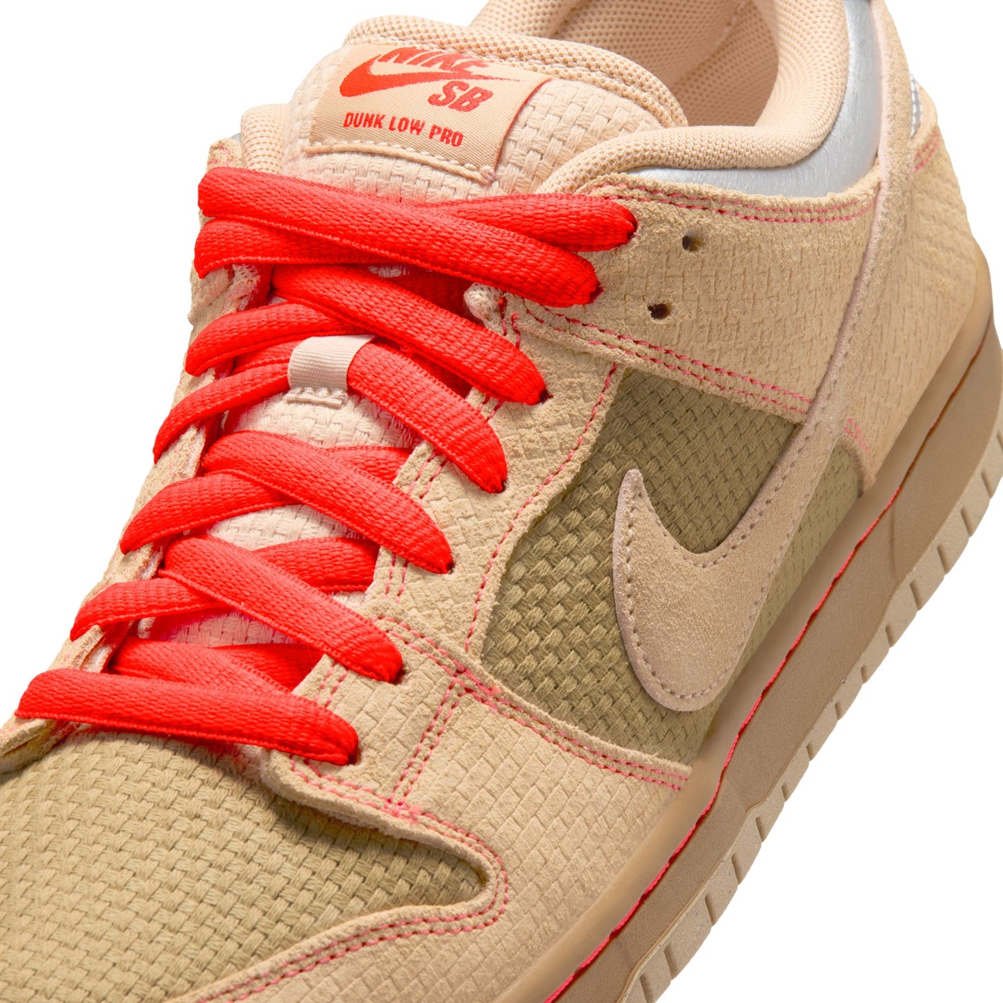 Nike SB Dunk Low Pro "Som Tum" canvas vachetta tan parachute beige