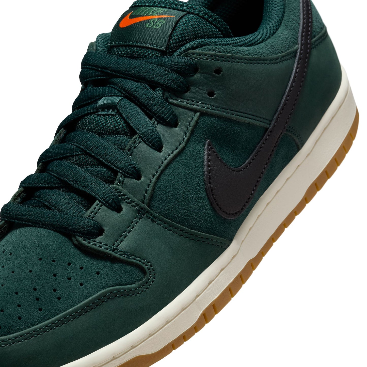 Nike SB Dunk Low Pro ISO deep fire black fire sail