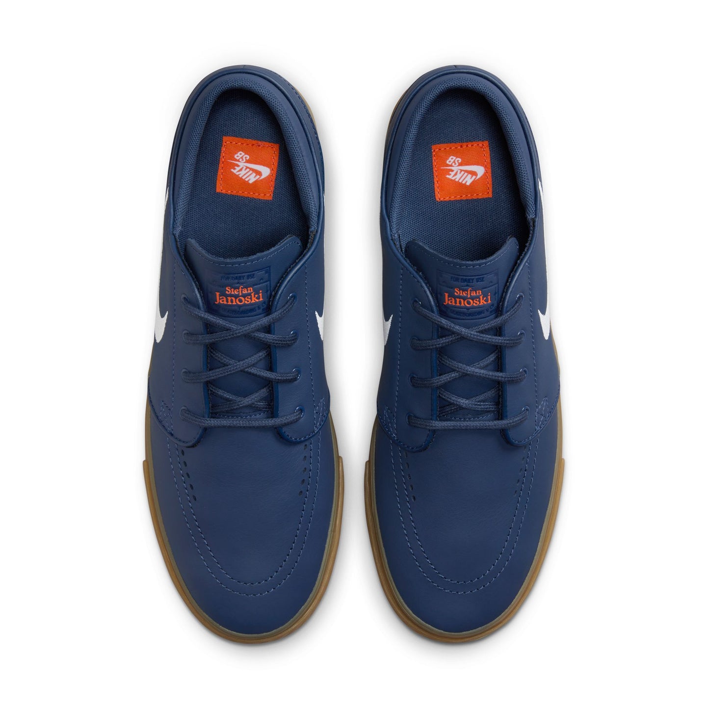 Nike SB Janoski OG+ ISO navy white navy gum light brown