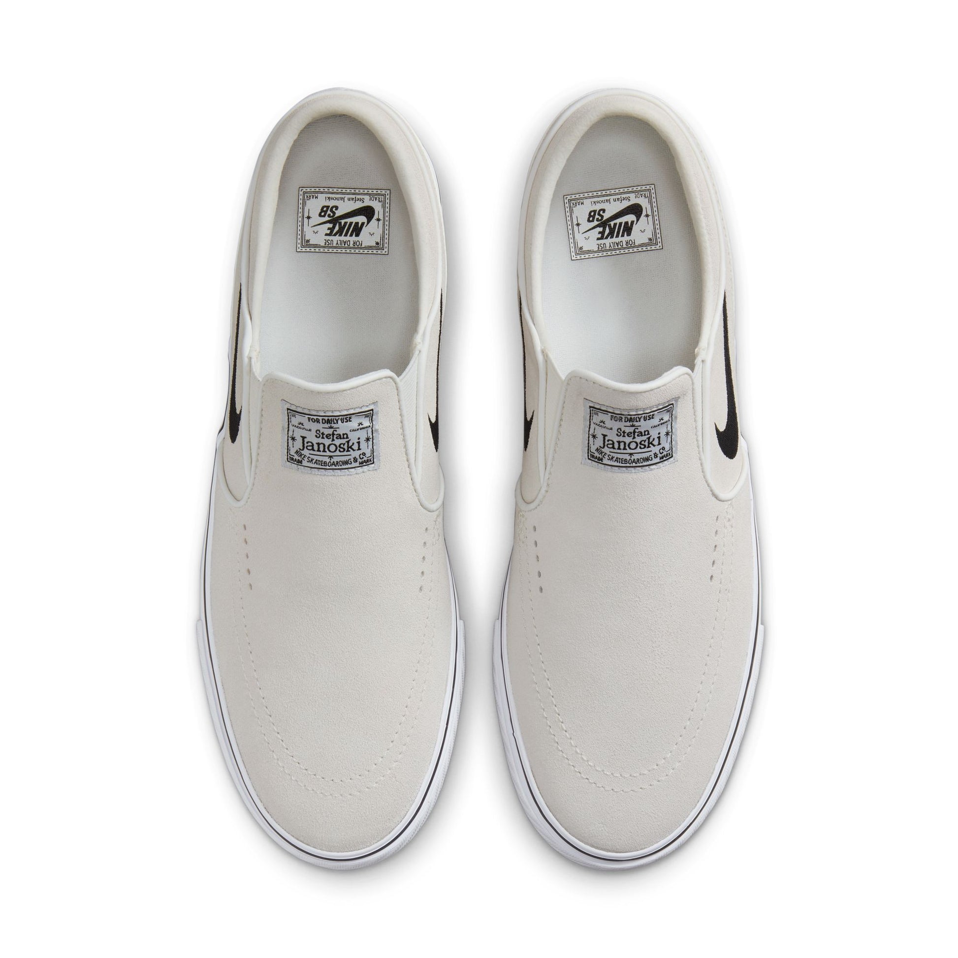 Nike SB Janoski Slip summit white black summit white white