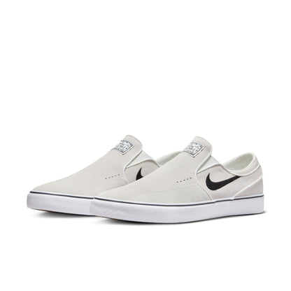 Nike SB Janoski + Slip summit white black summit white white