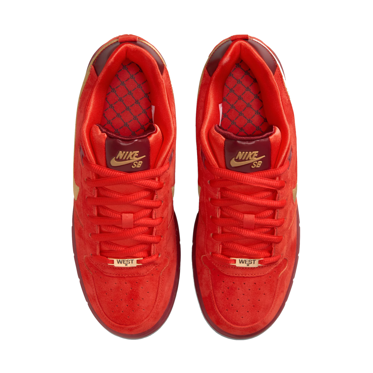 Nike SB P Rod 1 QS All Star habanero red club gold team red
