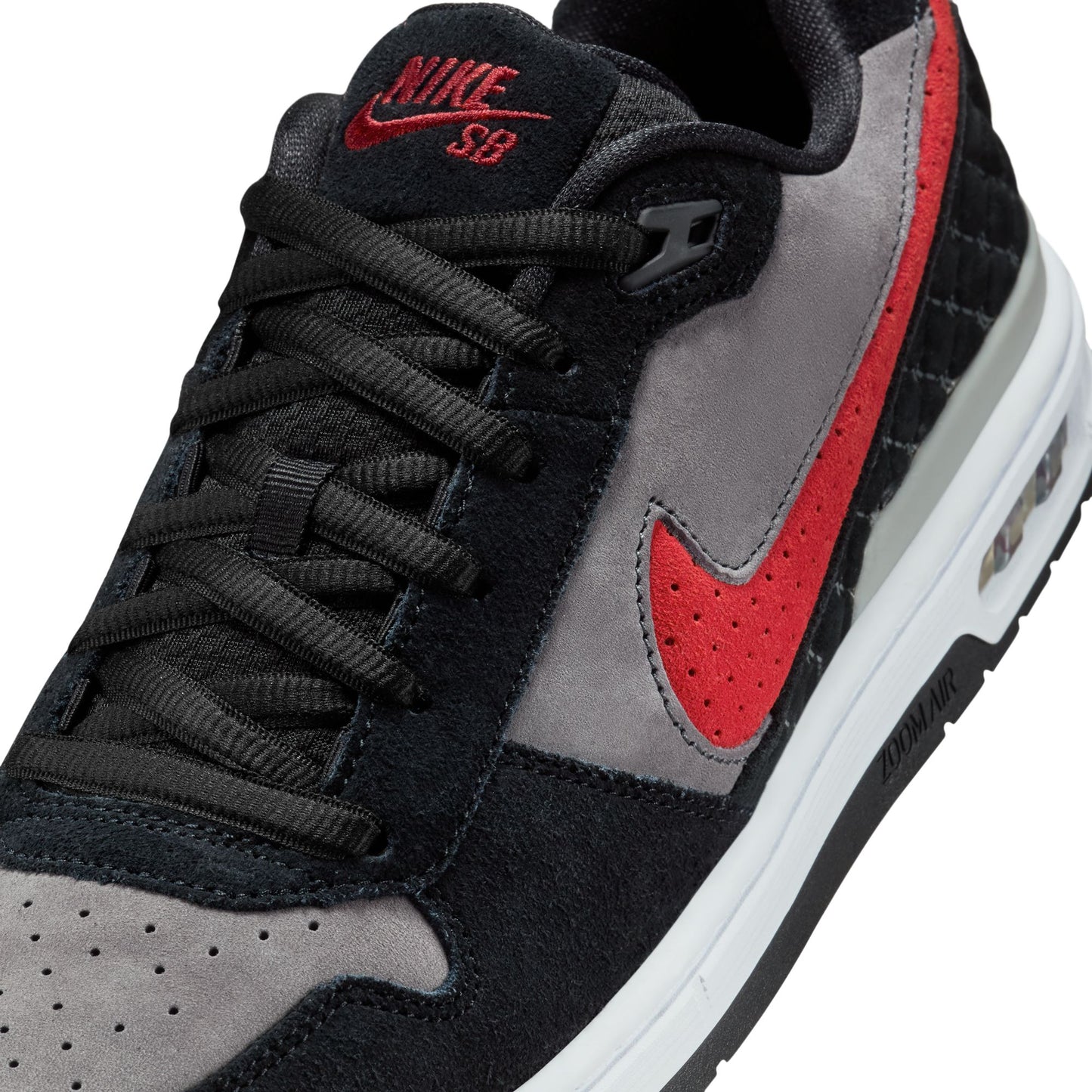 Nike SB Paul Rodriguez 1 Low Zoom Air black varsity red flint grey black