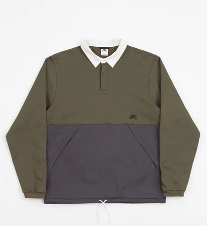 Nike SB Rugby jacket cargo khaki anthracite white black
