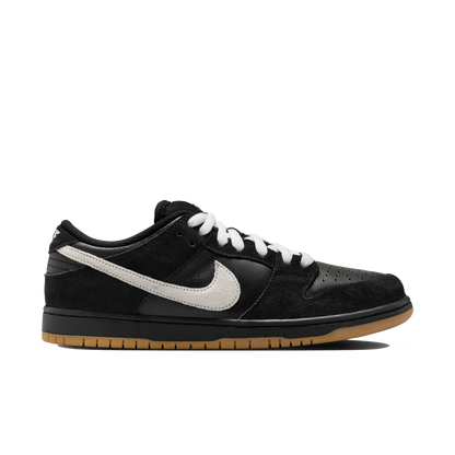 Nike SB Dunk Low Pro black white black gum light brown