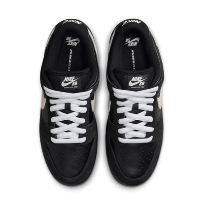 Nike SB Dunk Low Pro black white black gum light brown