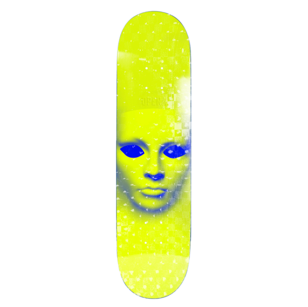 Opera Face deck yellow 8.5''